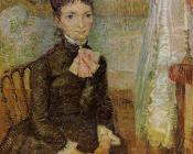 文森特 威廉 梵高 : 坐在摇篮旁的女人